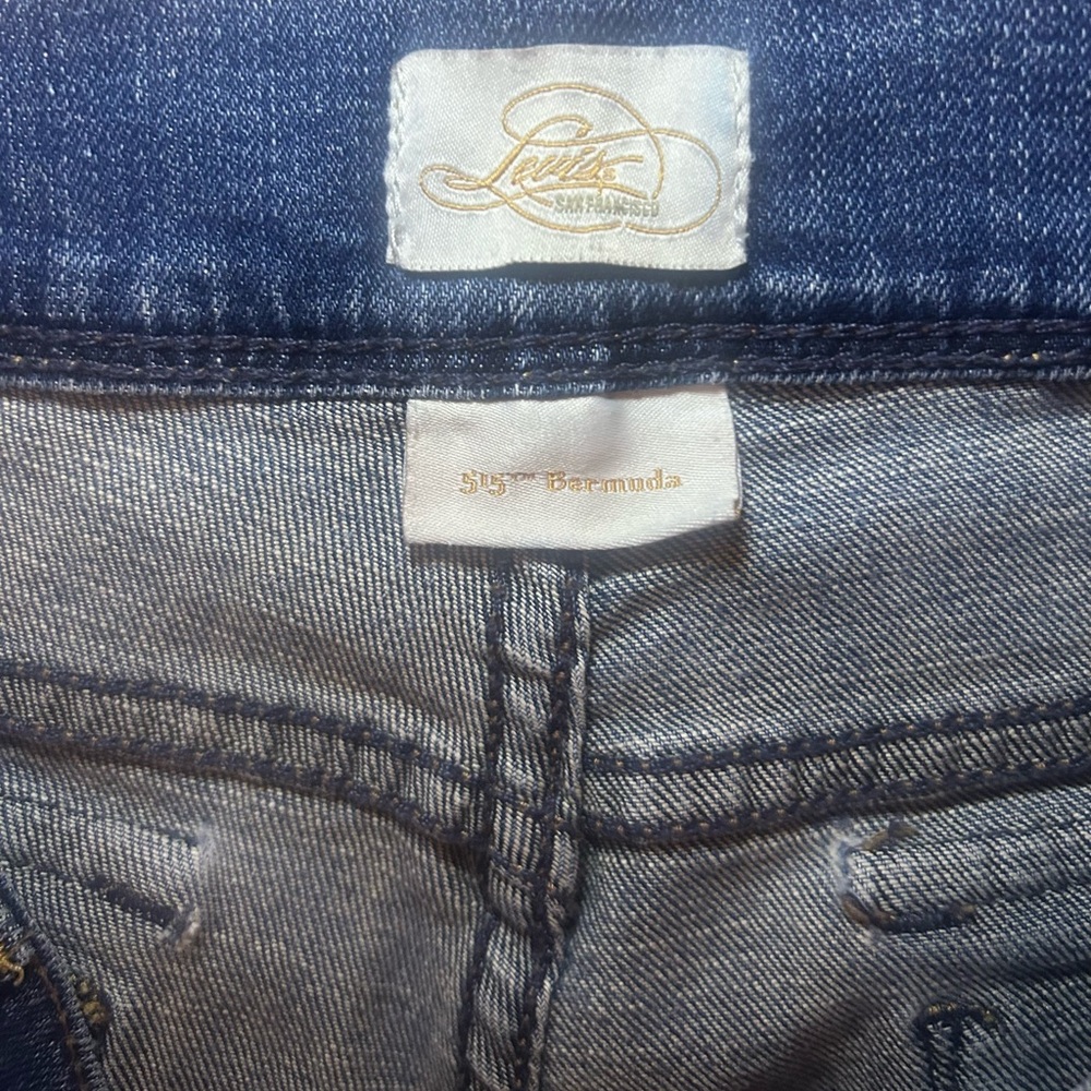 Levis 515 Bermuda  Denim Shorts - Picture 5 of 9